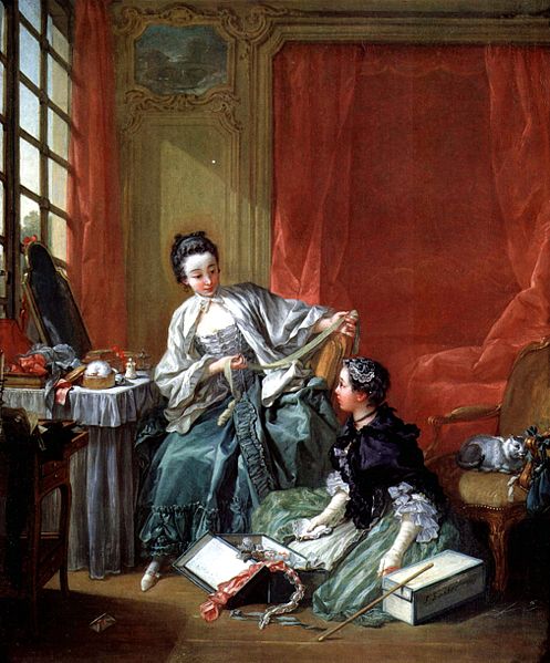 Francois Boucher The Modiste